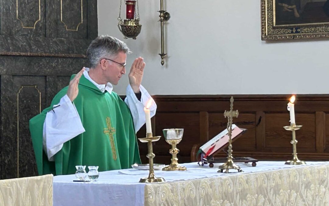 Fr Alvaro, our new priest at St. Bede’s